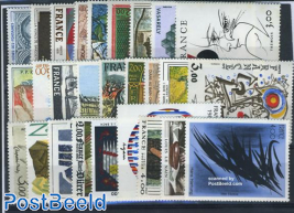 Art stamps France 1976/1980 (27 stamps)