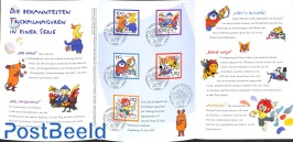 Special folder with stamps; Youth stamps