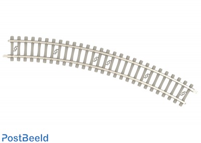 Curved Track with Concrete Ties R 2 (228.2 mm / 9“) – 30°