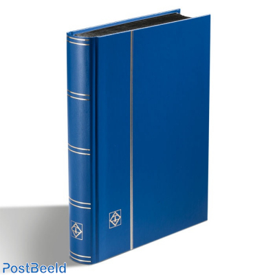 Leuchtturm Basic Stockbook Blue (A5) - 32 Black Pages