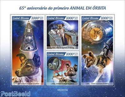 65th anniversary of the first animal in Orbit