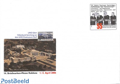 Envelope, Stamp fair Koblenz